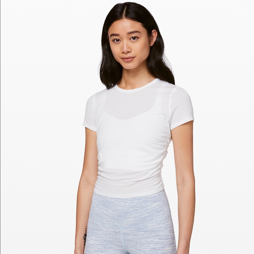 🍋 Crop Top All It Takes Short Sleeve Lululemon 4